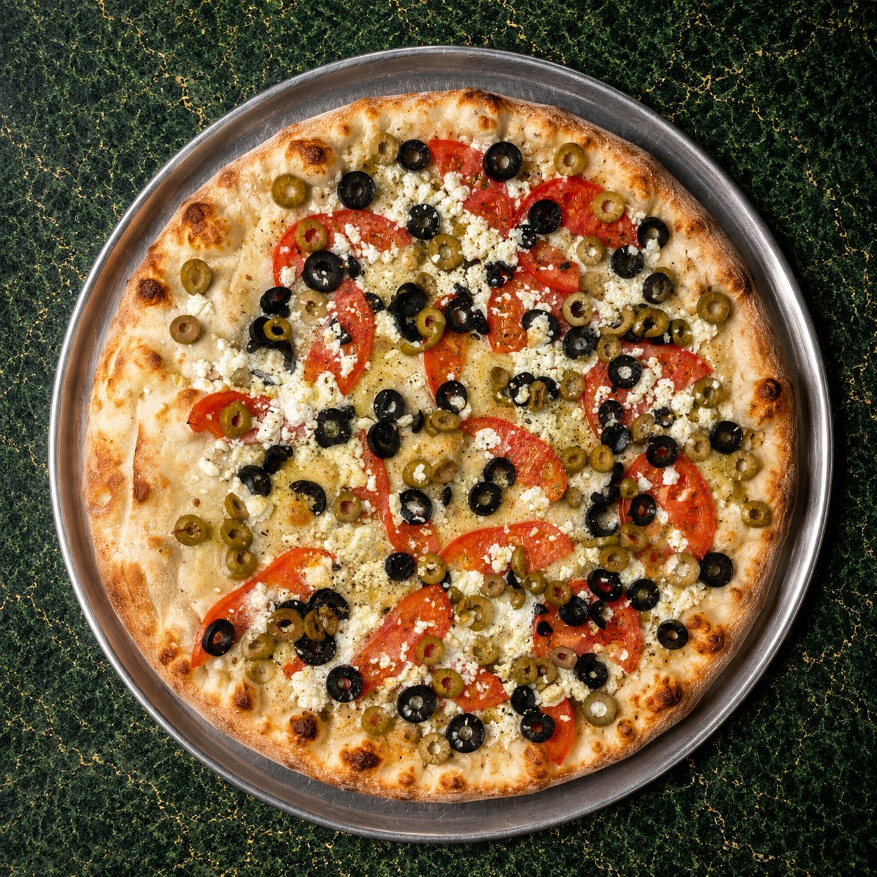 Mediterranean Pizza.