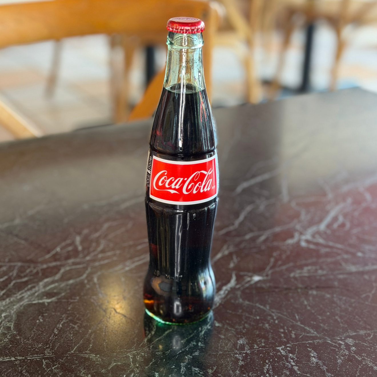 Glass Coke Bottle.