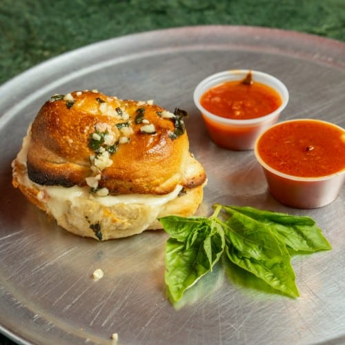 Stuffed Garlic Knots.