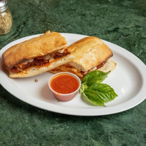 Chicken Parmesan Hero.