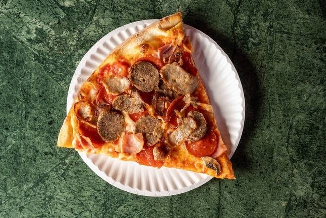 All Meat Feast Pizza.