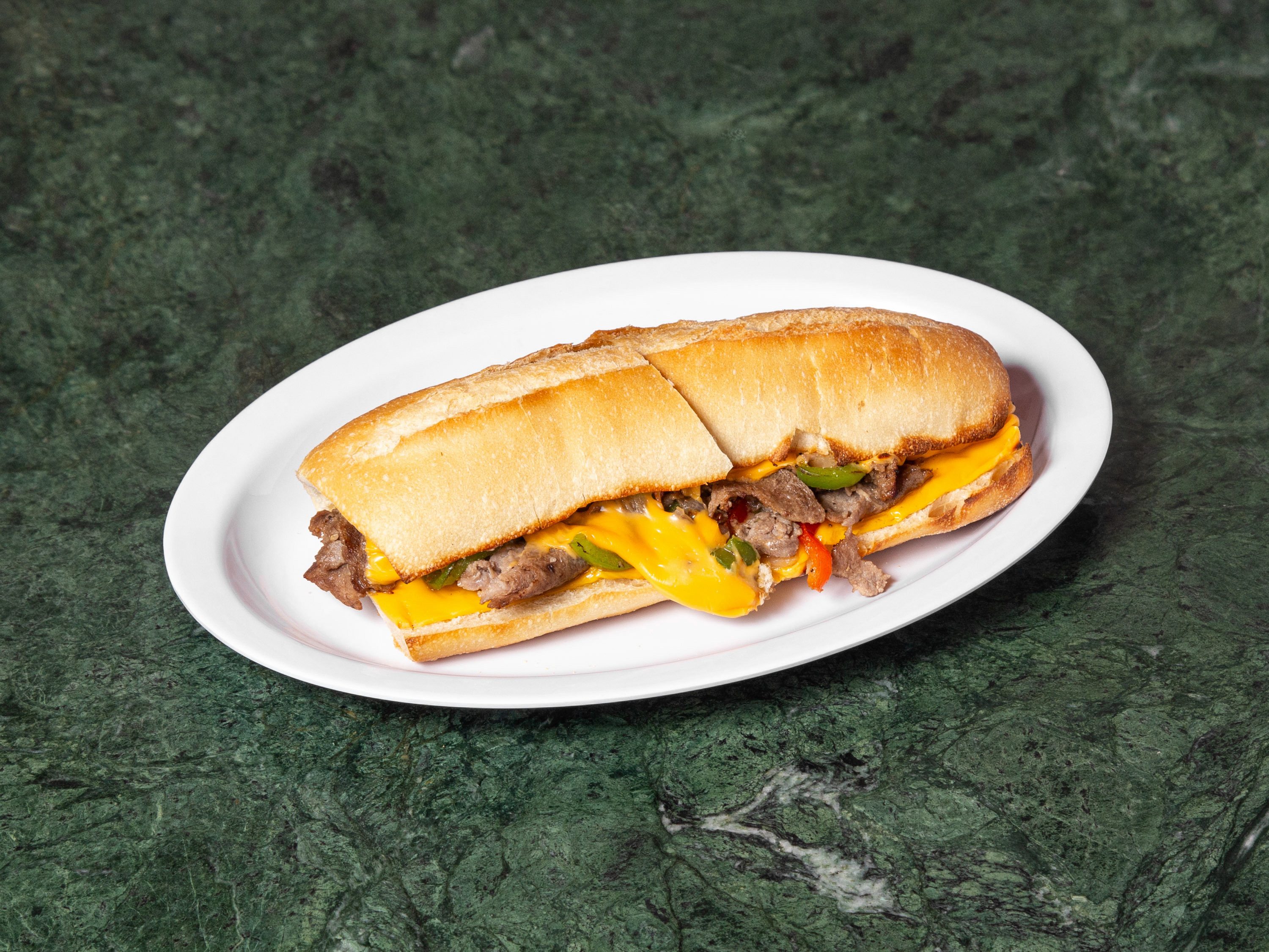 Philly Cheesesteak Sandwich.