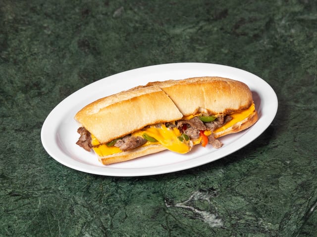 Philly Cheesesteak Sandwich.