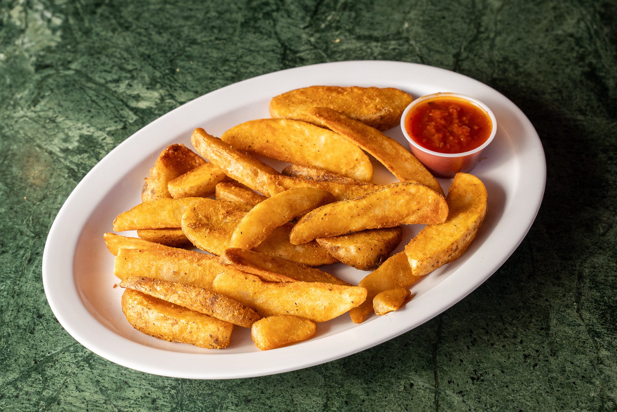 Potato Wedges.