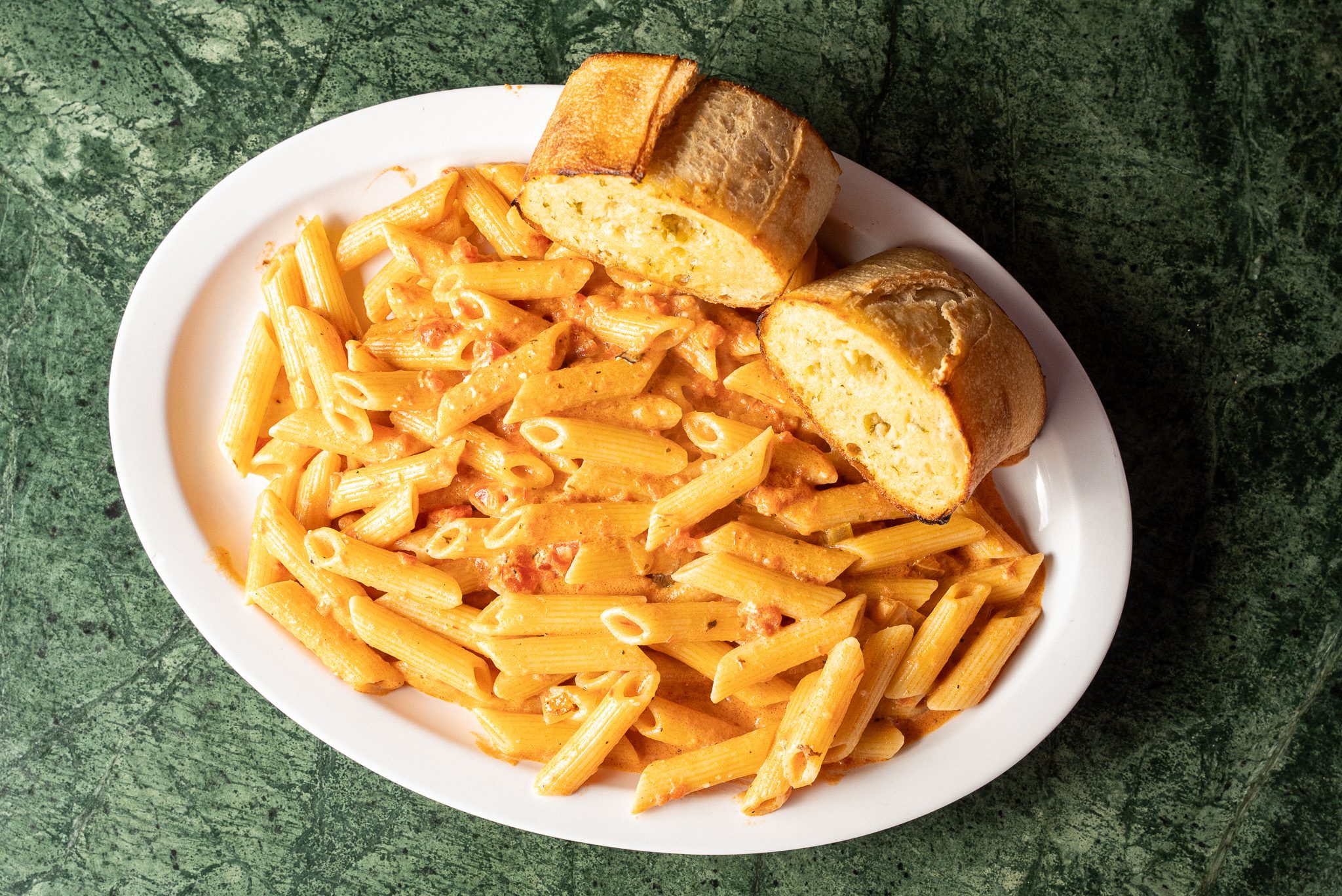 Penne a la Vodka.