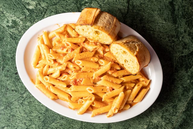 Penne a la Vodka.